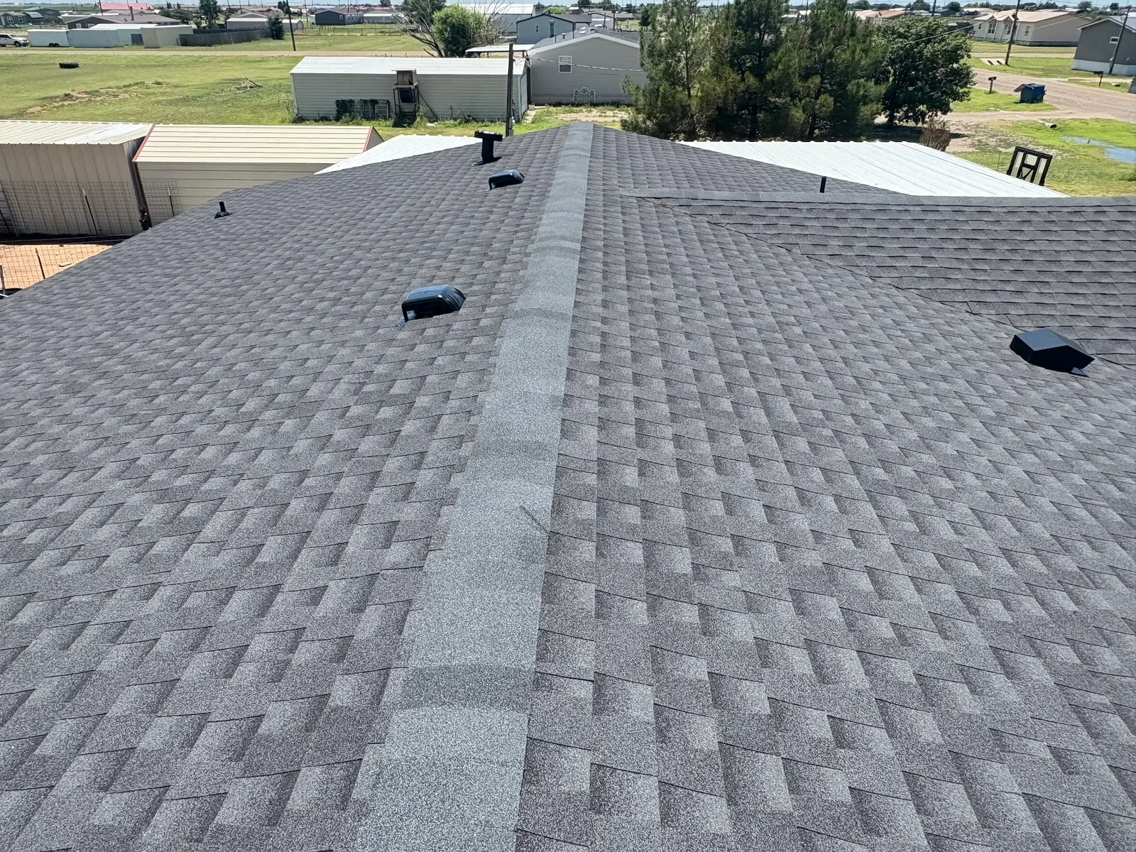 Texas Panhandle roof restored through an insurance claim with CRS Roofing